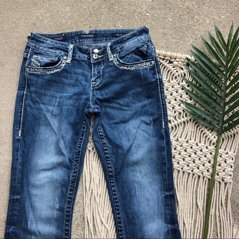 Vigoss Bootcut Jeans Size 5/6 - The Chelsea Slim Boot - Picture 3 of 9